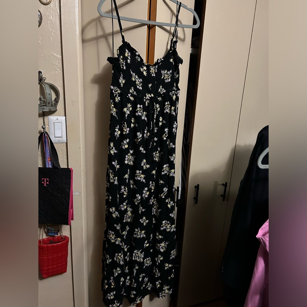 Maxi floral dress XL